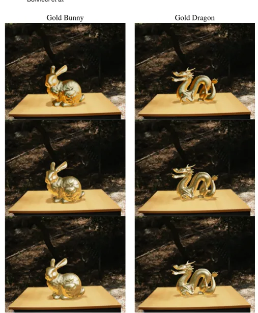 Fig. 2. First row: lowest visual LOD. Second row: highest visual LOD. Both were rendered interactively in the experiment