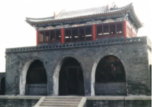 Fig. 10. One of the lateral temples, Yongzuo monastery, Taiyuan (©author)