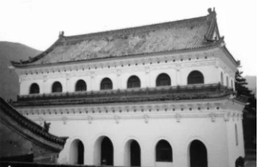 Fig. 1. Xiantong monastery, Mount Wutai, Shanxi, 1606 (©author)