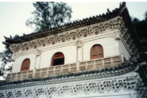 Fig. 2. Lateral Building, Xiantong monastery, Mount Wutai shan, Shanxi (©author)