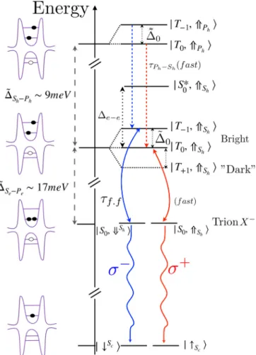 FIG. 1. (a) Map of the photoluminescence of a single QD as a function of the applied bias