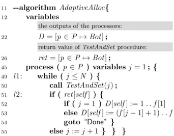 Figure 1: Algorithm for solving allocation.