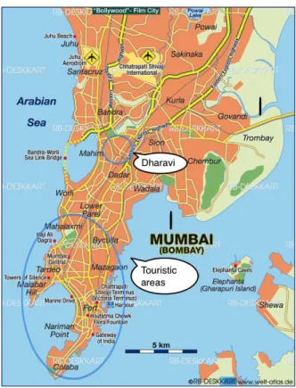 Figure 1: Map of Mumbai 
