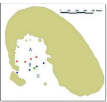 Figure 7 : Samadai with the zoning scheme 