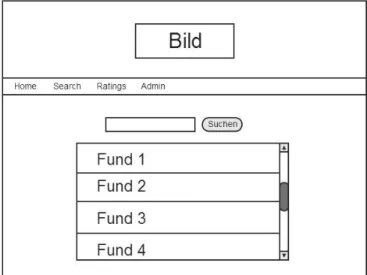 Abbildung 9: GUI Search 