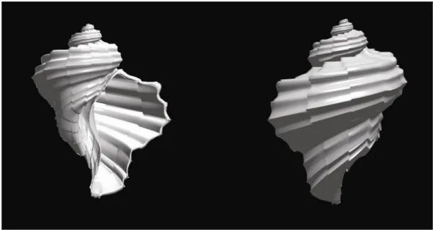 Figure 1: Example of a simulation of growth halts.