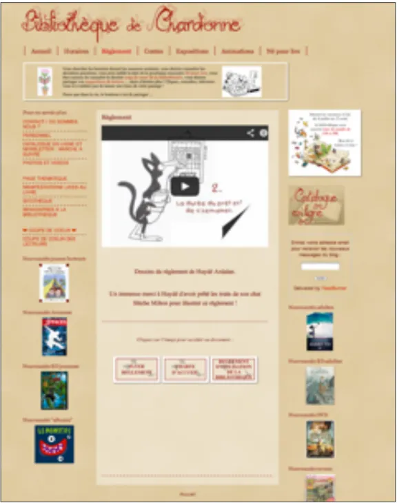 Illustration 4 :   aperçu du site actuel 