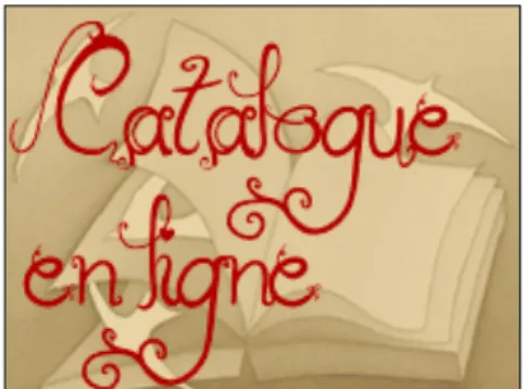 Illustration 16 :  accès au catalogue en ligne 