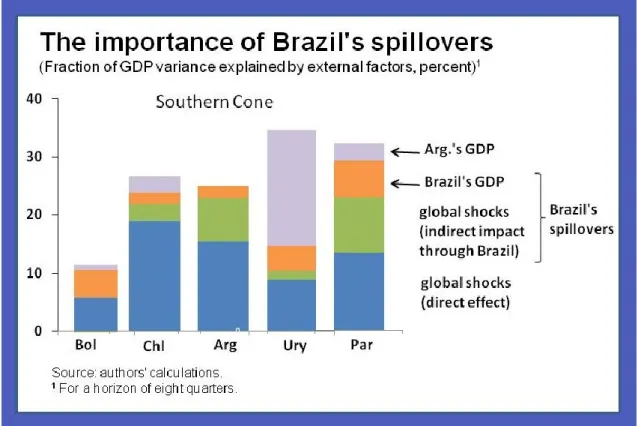 Figure 4: The Importance Of Brazil’s Spillovers 