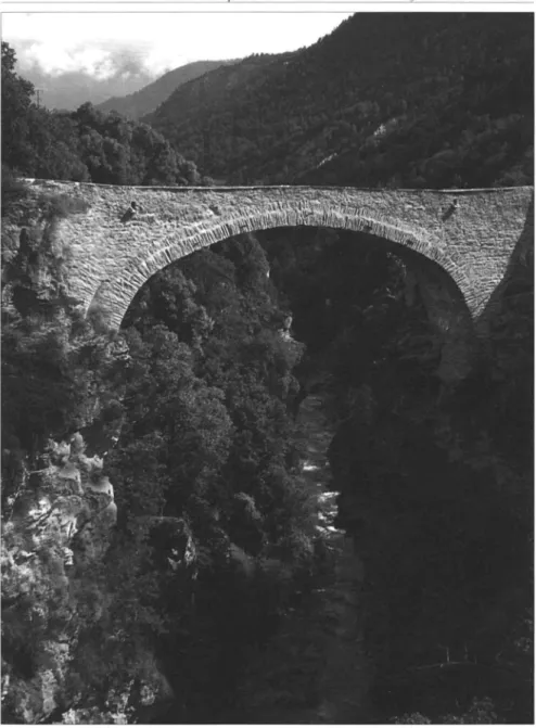 Abb. 8: Die Staldener Chibrücke stammt aus dem 16. Jh. Bereits für das Jahr 1307  ist aber eine ebenso benannte Brücke nicht exakt lokalisierbaren Standortes belegt, die wohl 