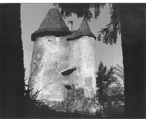 Abb. 10: Sitten: Hexenturm, in : Donnet/Blondel, Châteaux, S. 195 