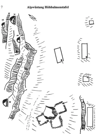 Figur 7 Alpwüstung Höhbalmenstafel 