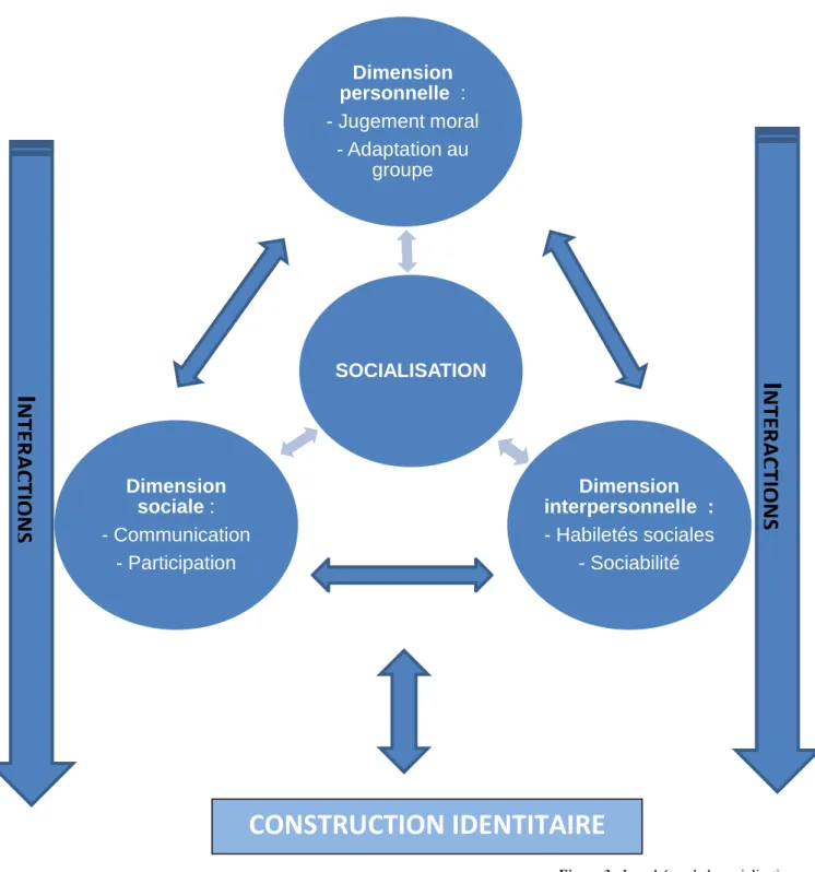 Figure 3 : Le schéma de la socialisation 