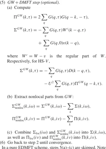 Figure 5 shows the phase diagram in the space of the parameters U and V for the two decoupling schemes HS- U V and HS- V 