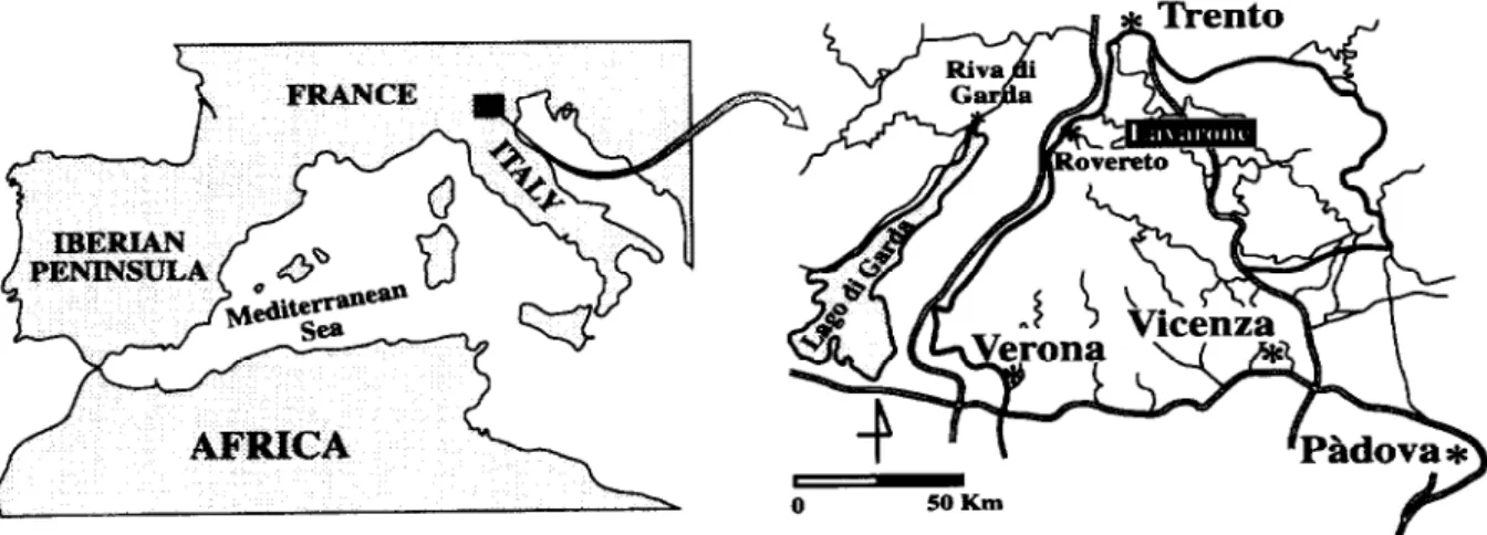 Fig.  1,  Location  of  the  study  area. 