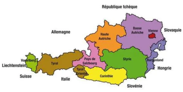 Tableau 6 : Comparatif de population et superficie entre le Valais, le Tyrol et la Styrie 