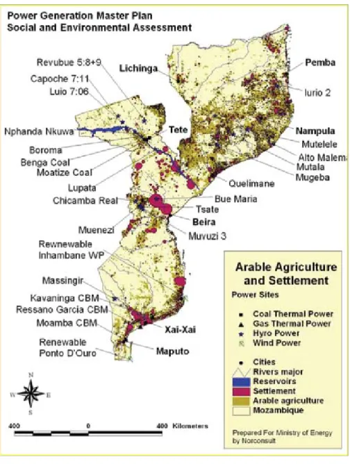 Figure 10  POWEr GENErATION MASTEr PLAN, FACILITy LOCATION