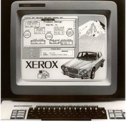 Figure 11 : Première Interface Utilisateur Graphique (Xerox Star - 1973) 