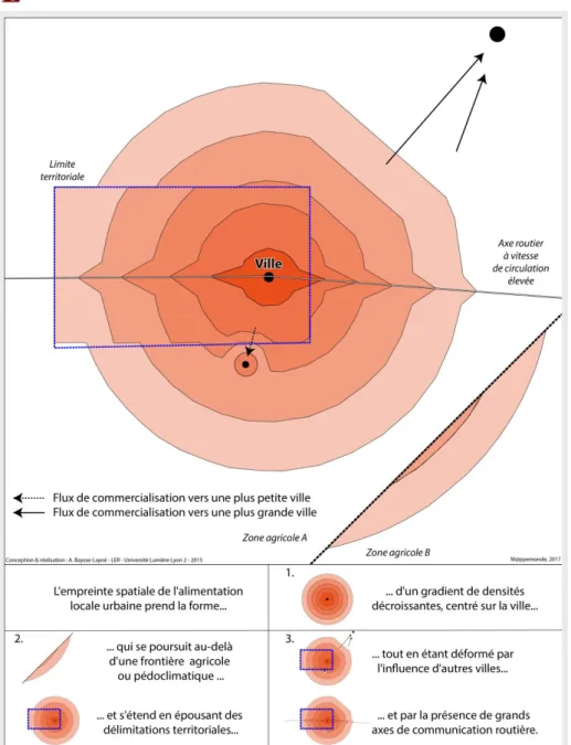 Figure 2. Un modèle graphique du premier secteur.