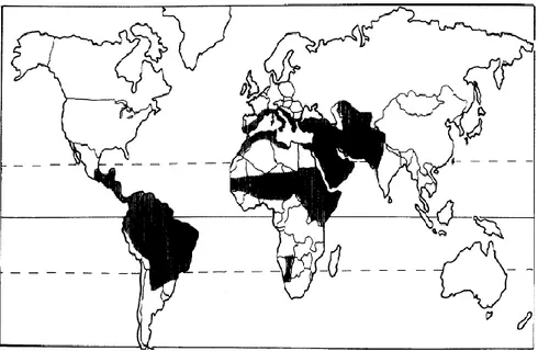 Figure 1 : Répartition géographique des LC et LCM, toutes formes  confondues.  [3] 