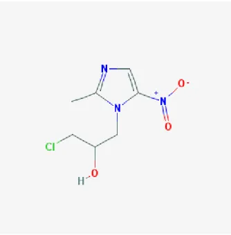 Figure 2 : Structure de l’Ornidaazole 