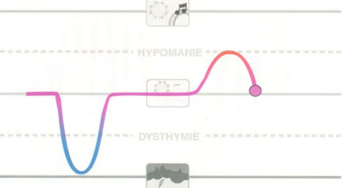 Figure 7 : Trouble bipolaire de type II. [21] 