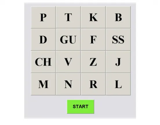 Figure 14 : «Interface de l'expérimentation » 