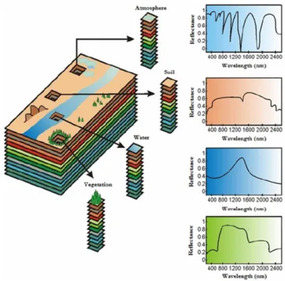 Figure 3: Hyperspectral imaging concept.