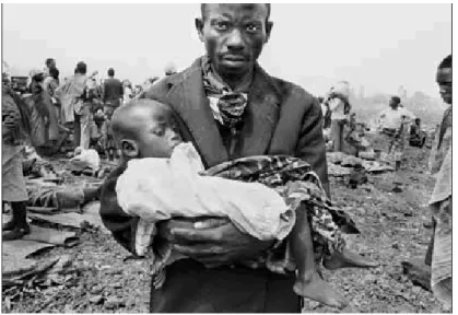 Figure 11: Choléra dans les camps de réfugiés Rwandais [27] 