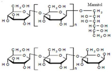 Figure 6 : Structure des laminarines 