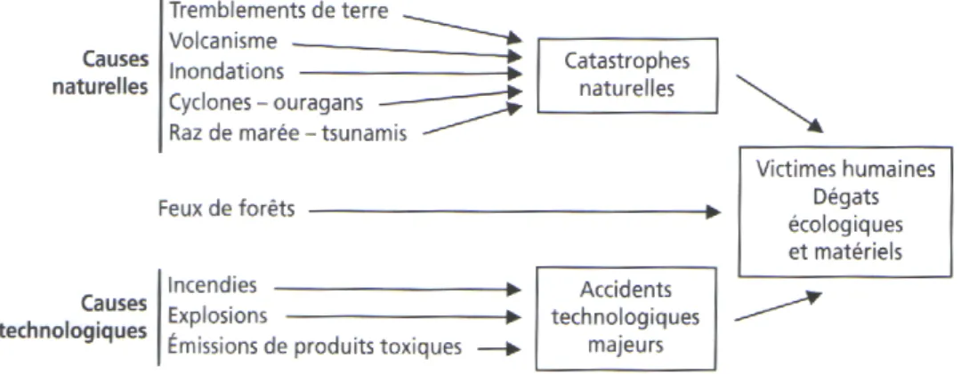 Figure  I.1 - Accidents catastrophiques. 
