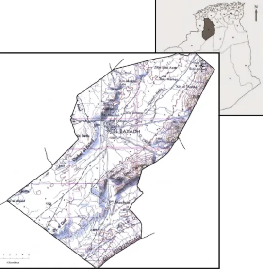 Fig. 2. Location of the Study area.