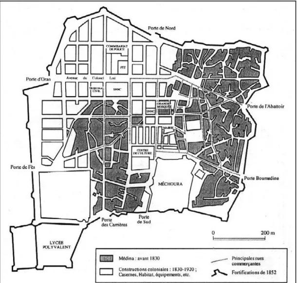 Fig. 2 : Tlemcen en 1854 