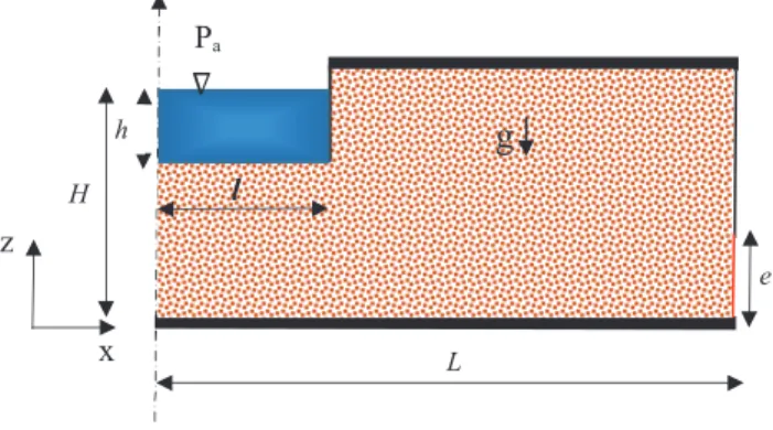 Fig. 1.  Physical model.