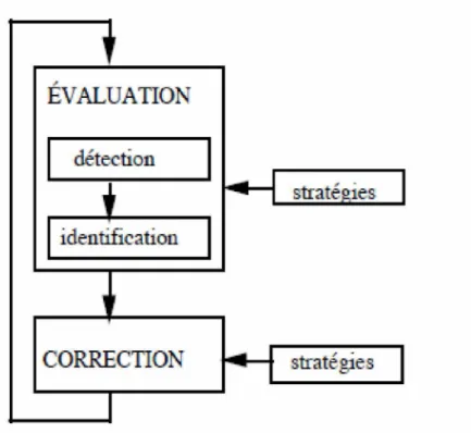 Figure 2. Schéma du processus de révision (Bartlett, 1982)