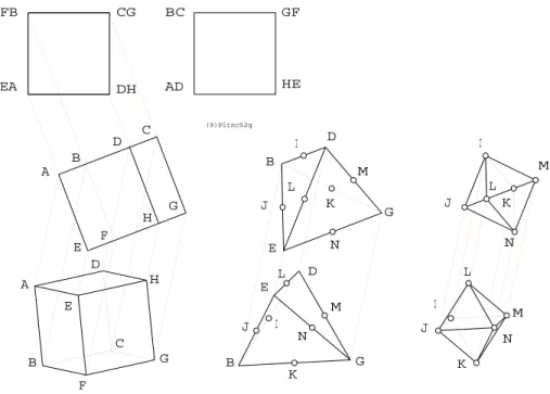 Figure 9: Tetrahedron and Octahedron from the Double Unit Cube