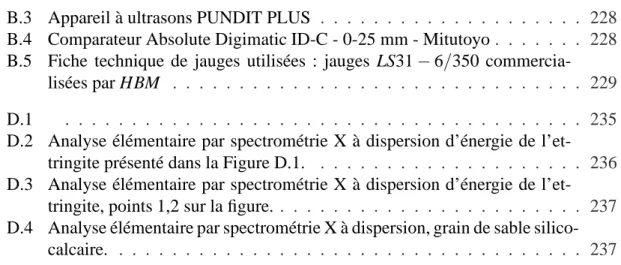 Table des figures xiii