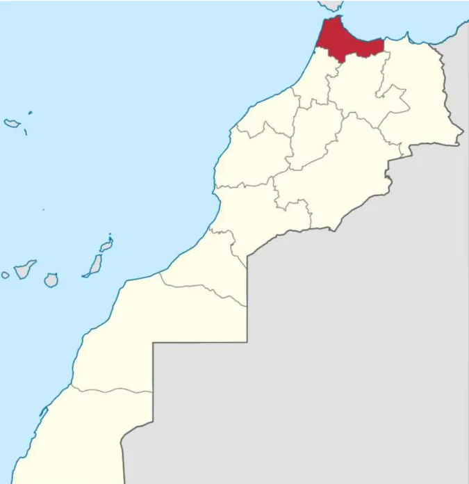 Figure 1 : Region de Tanger Tetouan Al Hoceima 
