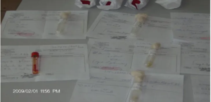 Figure 4  :  PRELEVEMENTS, service de Microbiologie, HMIMV RABAT 2009 