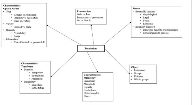 Figure 2: Types of consumption choice restrictions 
