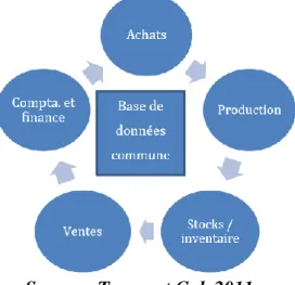 Figure 1: Schéma général d’un ERP 