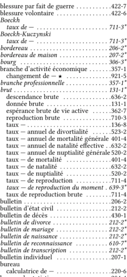 diagramme en bâtons  . . . . . . . . . . . . 155-9 bébé . . . . . . . . . . . . . . . 