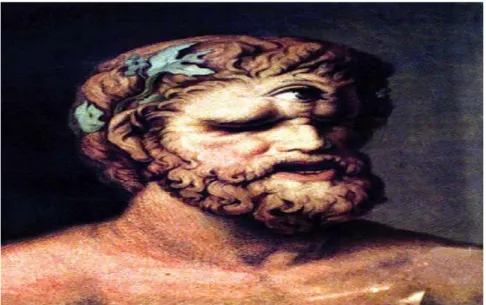 Figure 8. Polyphemus, a cyclope of Sicily Painting of J.H.W. Tischbein (1751-1829). 