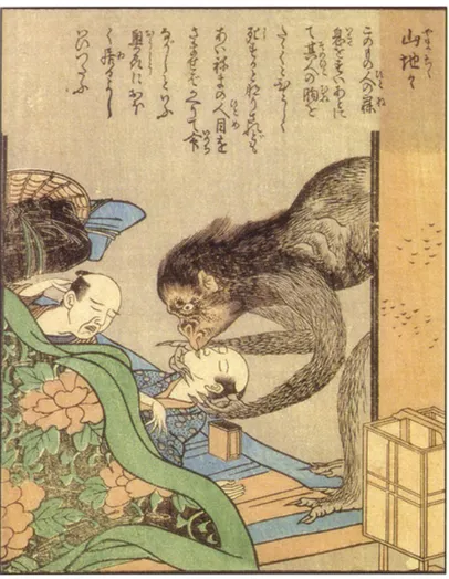 Figure 3. Takehara Shunsen. Yamachichi. Public domain image:  https://commons.wikimedia.org/w/index.php?curid=2074508 
