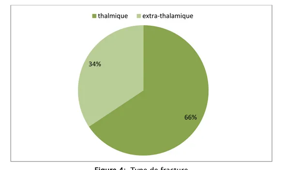 Figure 4:  Type de fracture 