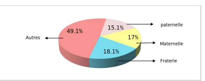 Figure 4: Source de contamination tuberculeuse. 
