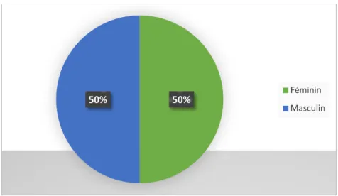 Figure 2 : Sexe des enfants 