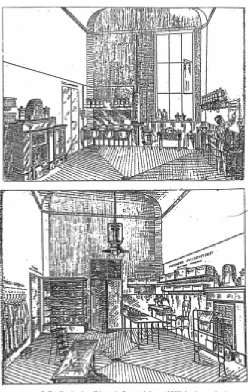 Figure 18 :Salle d’opération à Lyon (1888) lavée tous les jours avec jet sous pression[17] 