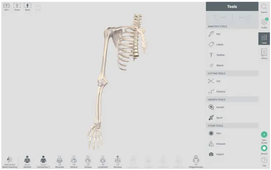 Figure 4 : Aperçu du résumé d’arthrologie du genou 