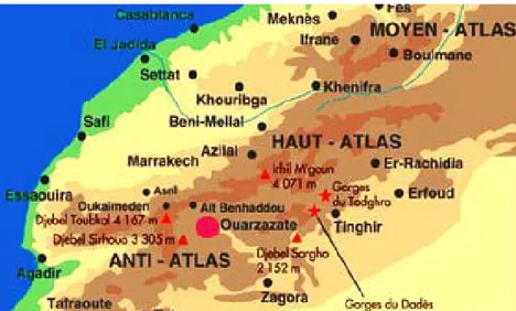 Figure 1 : La région Souss-Massa-Draa [5] 